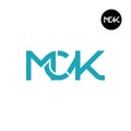 MCK Logo Letter Monogram Design Royalty Free Stock Photo