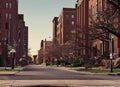 Mckinley Park neighborhood in Chicago, Illinois USA. Royalty Free Stock Photo