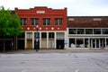 McKinney, Texas / USA - April 5, 2020: Historic Downtown McKinney - Crouch Building