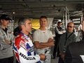 David Coulthard and Mick Doohan