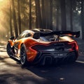 McLaren P1 On the street, Generative AI