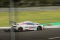 McLaren 720S on the circuit of Monza