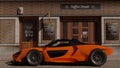 mclaren senna render in blender software