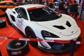 McLaren supercar at Manila International Auto Show in Pasay, Philippines