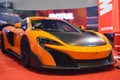 McLaren supercar at Manila International Auto Show in Pasay, Philippines