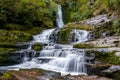 The McLeans falls in the Catlins Forest Park Otago New Zealand Royalty Free Stock Photo