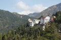 McLeod  Gunj  Mountain view  in Dharmshala Royalty Free Stock Photo