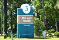 McLeod Health Seacoast Sign, Loris, South Carolina