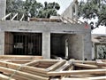 Residential construction site, south Tampa, Florida