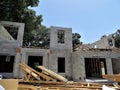 Residential construction site, south Tampa, Florida