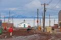 McMurdo Station, Antarctica Royalty Free Stock Photo