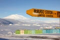 McMurdo station, Antarctica Royalty Free Stock Photo