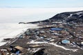 McMurdo station, Ross Island, Antarctica Royalty Free Stock Photo