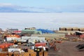 McMurdo station, Ross Island, Antarctica Royalty Free Stock Photo
