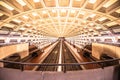 McPherson Square Metrorail Station in Washington Royalty Free Stock Photo