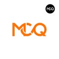 MCQ Logo Letter Monogram Design Royalty Free Stock Photo