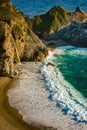 McWay Falls Big Sur California Royalty Free Stock Photo