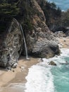 McWay Falls, Big Sur, California Royalty Free Stock Photo