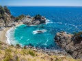 McWay Falls, Big Sur on Highway1 Royalty Free Stock Photo