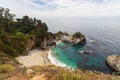 McWay Falls in Julia Pfeiffer Burns State Park, Big Sur, California Royalty Free Stock Photo