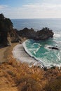 McWay Falls in Julia Pfeiffer State Park, California. Royalty Free Stock Photo