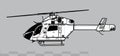 MD Helicopters MD 900 Explorer. Light utility helicopter with NOTAR system.