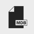 MDB file format Icon