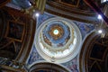 Mdina Cathedral dome ceiling, Malta.