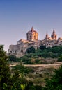 Mdina at Dusk Royalty Free Stock Photo