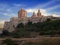 Mdina at Dusk Royalty Free Stock Photo