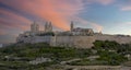 Mdina at Dusk Royalty Free Stock Photo