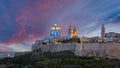Mdina at Dusk Royalty Free Stock Photo