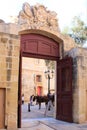 Malta - January 2023 - Vilhena Palace in an old town in Mdina