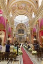 Wedding in the beautiful catholic Mdina Cathedal