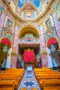 The interior of Annunciation Church in Mdina, Malta Royalty Free Stock Photo