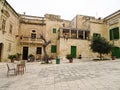 Mdina in Malta Mesquita Square in Mdina City