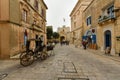 Mdina, Malta, street view Royalty Free Stock Photo