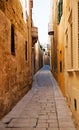 Mdina - silent city of Malta Royalty Free Stock Photo