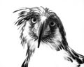 ME Eagle stare Royalty Free Stock Photo