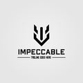 Impeccable Logo Design Template Royalty Free Stock Photo