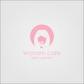 Women Care Logo Design Template