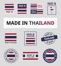 Made in Thailand icon set