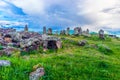 The meadow of ancient stones