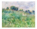 Meadow La Prairie 1880 by Pierre-Auguste Renoir. Original from Barnes Foundation. Digitally enhanced by rawpixel