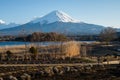 Meadow Lake and Mount Fuji