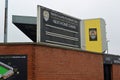 Notts County Football Ground, Meadow Lane Nottingham Royalty Free Stock Photo