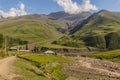 Meadow near Xinaliq Khinalug village, Azerbaij