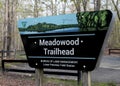 Meadowood Trailhead Sign