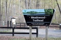 Meadowood Trailhead Sign