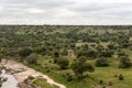 Meadows of Tanzania with river Royalty Free Stock Photo